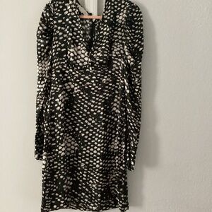 Stella McCartney Long-sleeve Polka dots midi dress